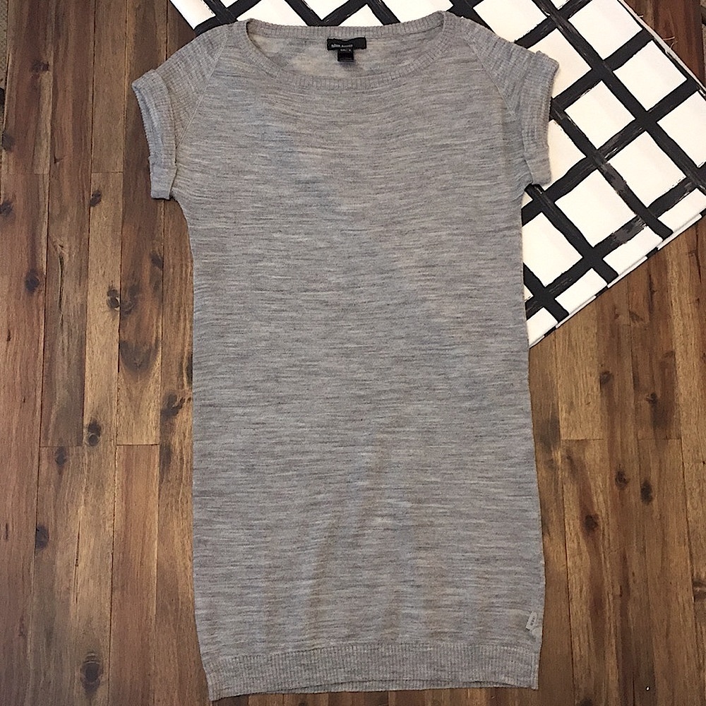 Mango Gray Tunic Top